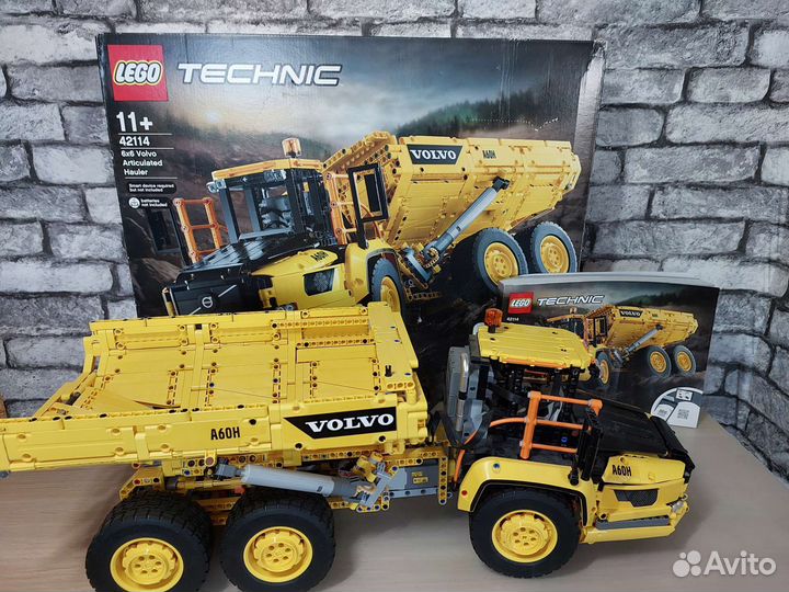 Lego Technic Самосвал Volvo 6х6 42114