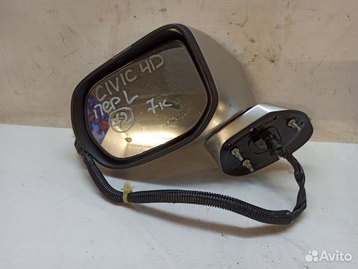 Зеркало боковое переднее левое Honda Civic D4 FD1