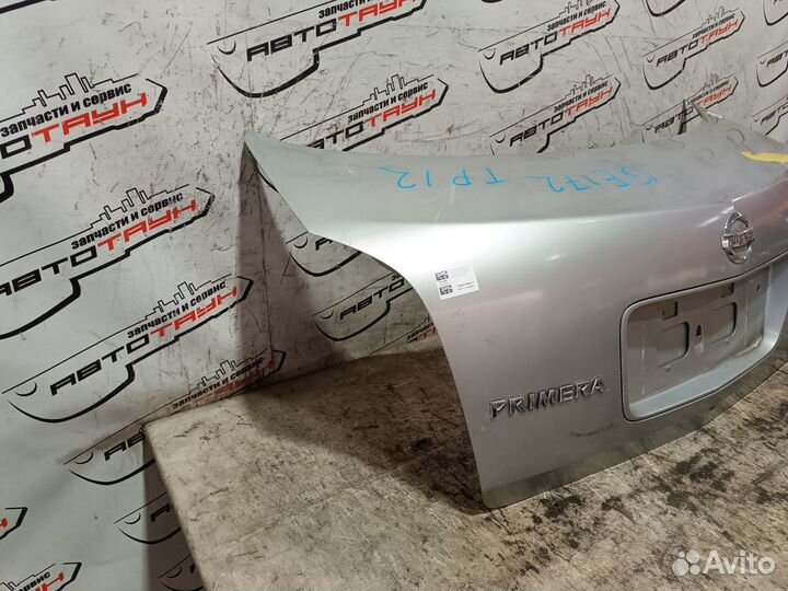 Крышка багажника nissan primera HP12 QP12 RP12 TNP12 TP12 H4300AU0AA серебро, KY0 QE172