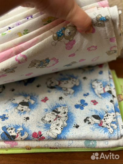 Пеленки детские и полотенце