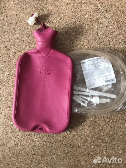 Грелка резиновая+кружка Эсмарха