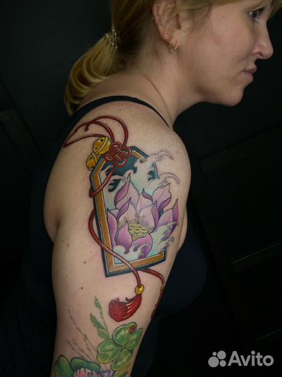 Татуировка в разных стилях