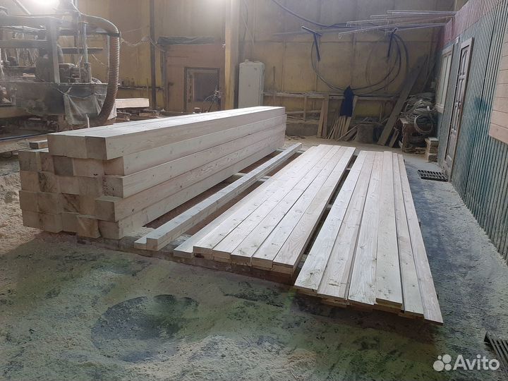 Брус 100x150x6000