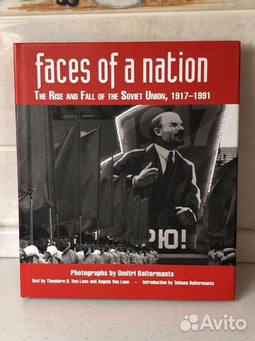 Книга на английском языке Faces of a nation