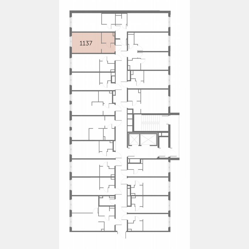 Апартаменты-студия, 23,9 м², 12/17 эт.