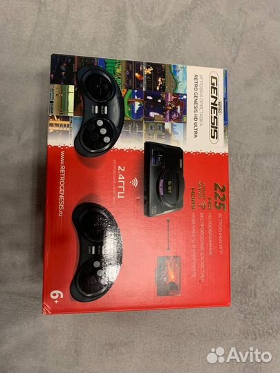 Игровая приставка Retro Genesis HD Ultra (225 игр)