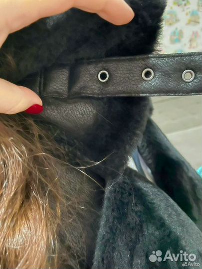 Дубленка авиатор женская 44 46