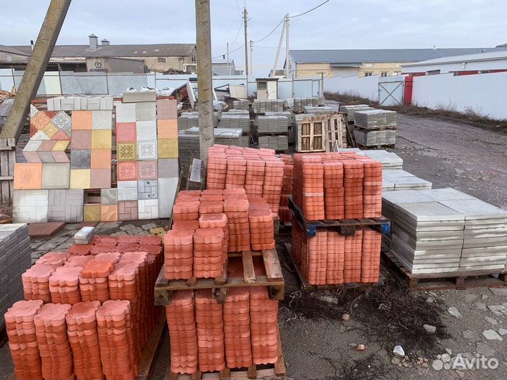 Плитка тротуарная Старый город новая