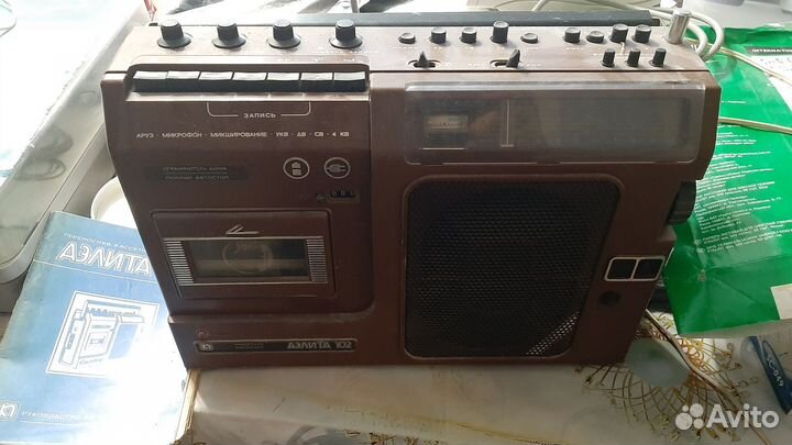 Магнитола аэлита 102