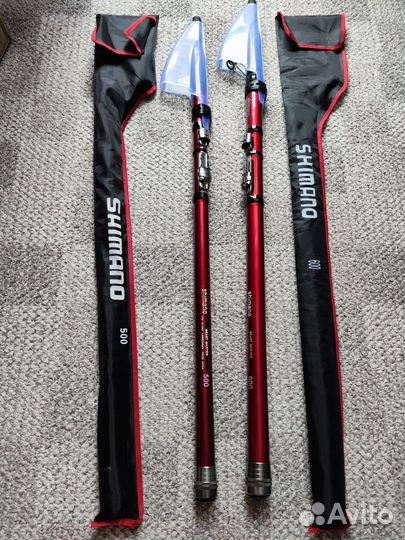 Удочка телескопическая Микадо,Шимано,леска