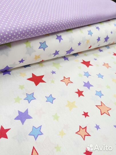 Бязь ширина 150см ткань на Отрез детская