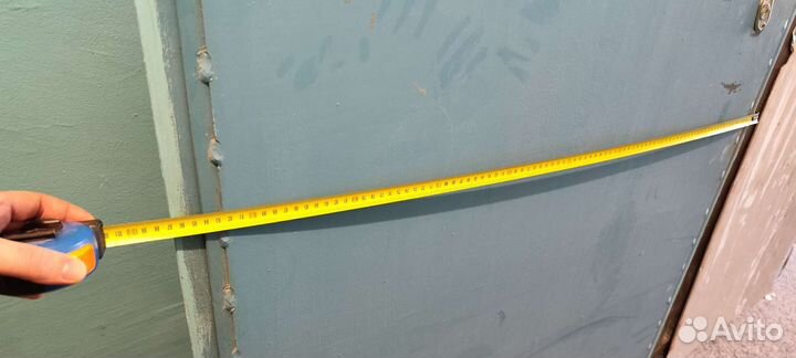 Металлическая дверь бу