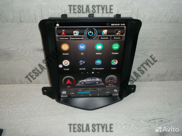 Магнитола Chevrolet Cruze Tesla 2/32 Android GPS