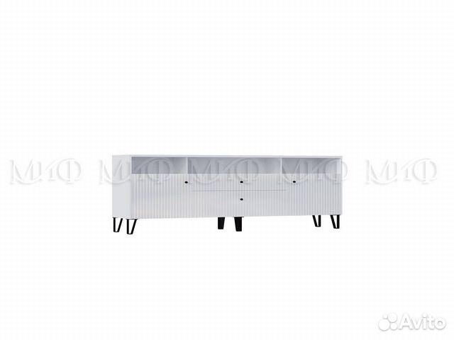 Оливия Тумба тв белый глянец