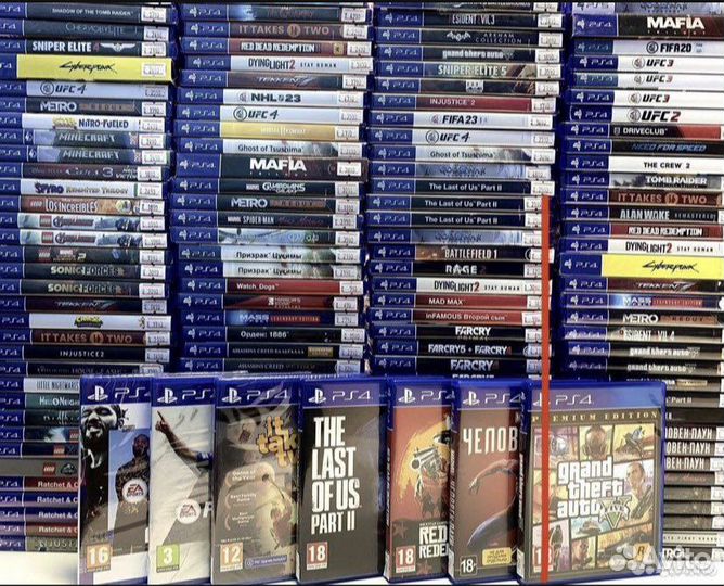 Игры на PS4 обмен / продажа