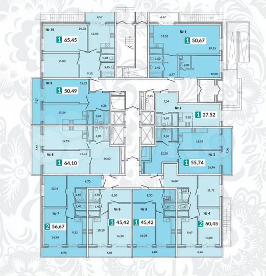Квартира-студия, 27,5 м², 1/24 эт.
