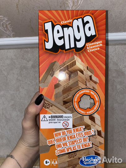Настольная игра jenga classic