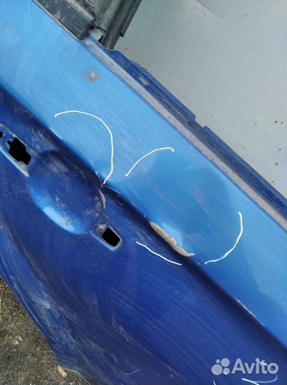 Дверь Шевроле Авео Т250 задняя правая