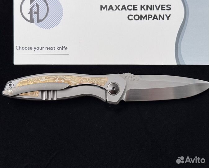Нож Maxace Perseus mokume