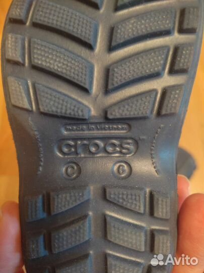 Crocs сапоги детские