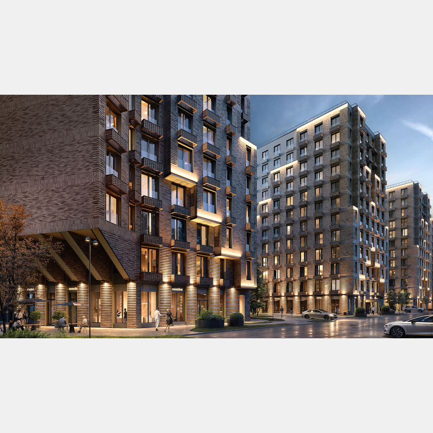 3-к. квартира, 71,3 м², 2/8 эт.