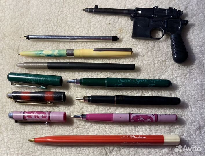 Ручка шариковая,автоматическая,перьевая СССР