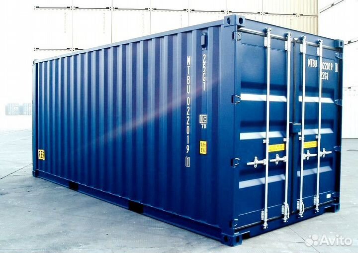 Сухогрузный, морской контейнер 20 футов, 20 Double door container