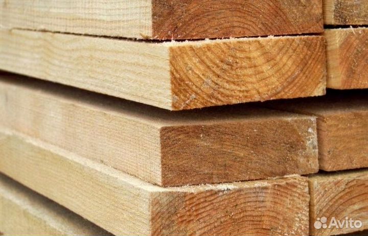 Доска обрезная пиломатериалы 50х150х6000