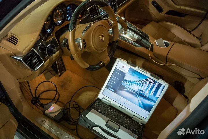 Выездная диагностика Porsche Taycan