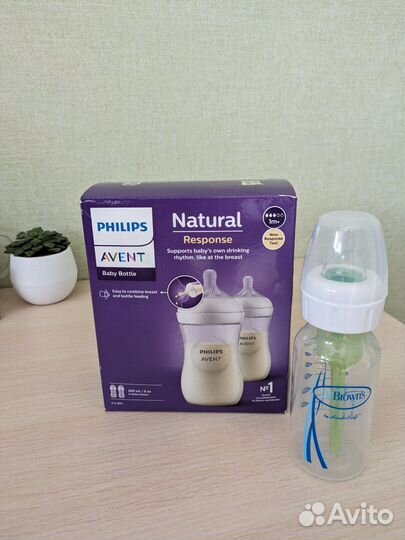 Бутылочки новые Philips Avent и Dr Brown's