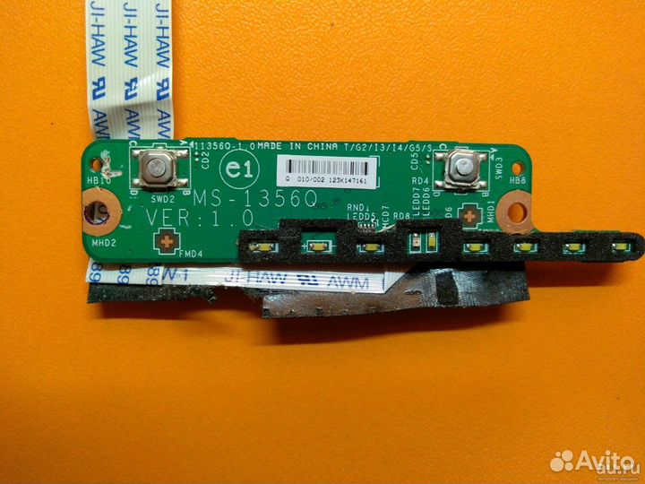 Б/У Плата включения для ноутбука Dell, Dns, Msi