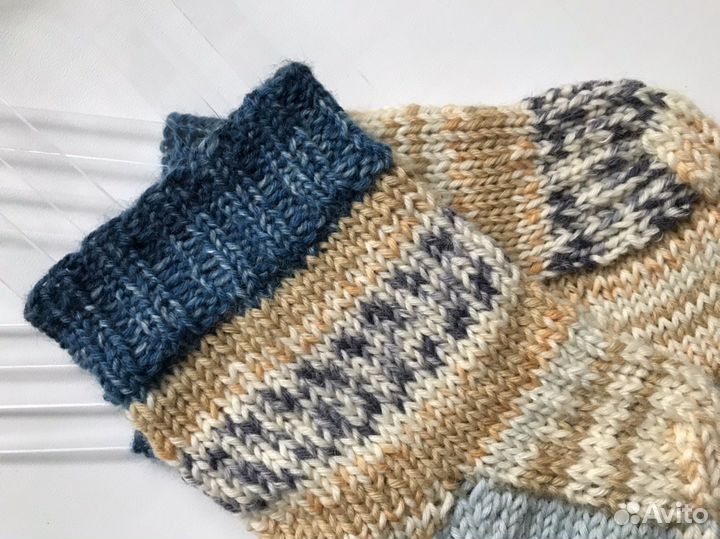 Носки мужские женские вязаные