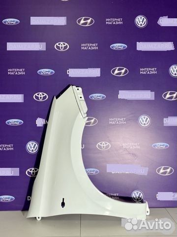 Крыло Лада Гранта (2018) ледниковый Правое