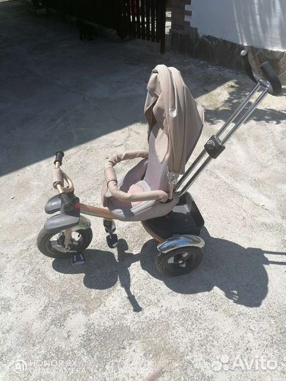 Детский трехколесный велосипед бу