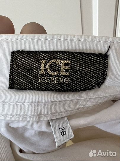 Белые джинсы iceberg женские оригинал