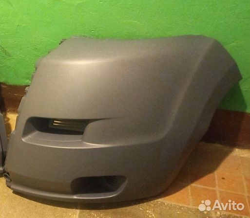 Бампер передний боксер левый джампер дукато 250