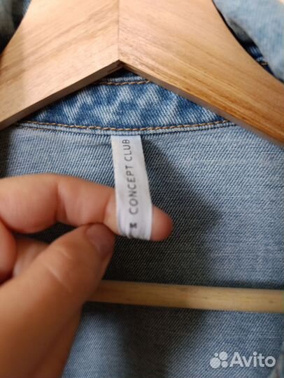 Джинсовая рубашка