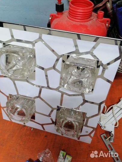 Люстра потолочная бу