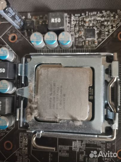 Материнская плата 775, DDR3 + проц