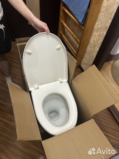 Унитаз с бачком бу