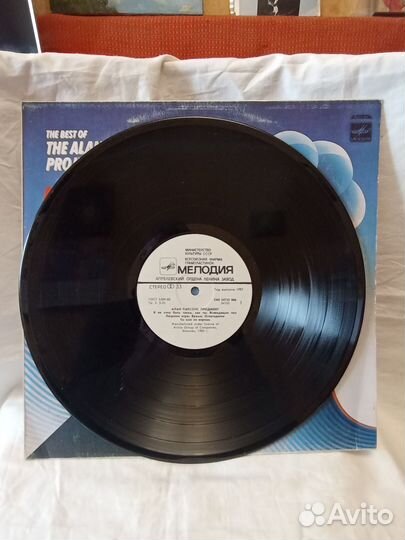 Пластинка LP. Алан Парсонс проджект