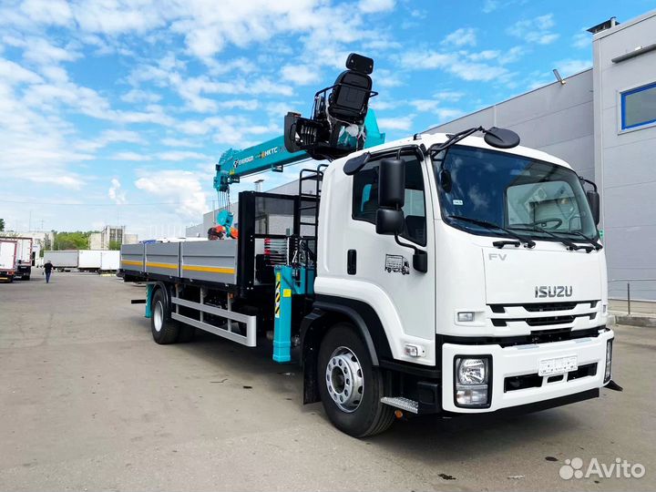 Isuzu Forward (F-Series) с КМУ, 2024