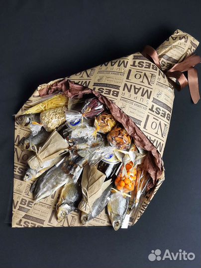 Съедобный букет мужчине