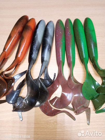 Силиконовые приманки Лягуха для ловли крупной щуки