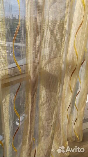 Шторы тюль 5,6 м Отличное состояние