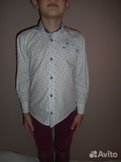 Рубашка на мальчика 8лет