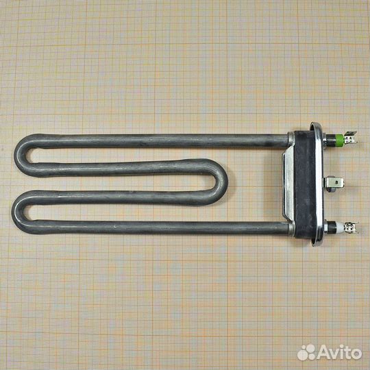 Тэн 2000W, прямой, 200 мм, с отверстием под датчик