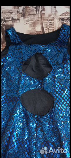 Вечернее платье 48 размер бу