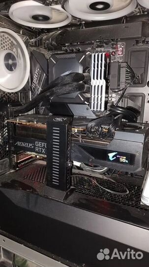 Держатель для видеокарты deepcool GH-01 A-RGB