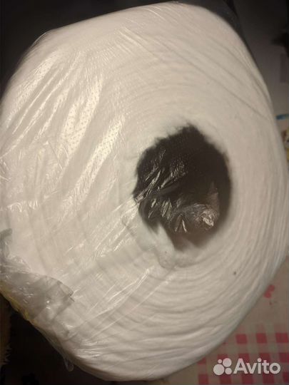 Вата не стиральная, в рулоне, 1 кг